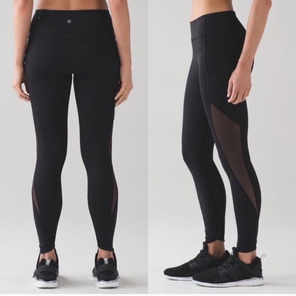 lululemon athletica Pants - Lululemon Sole Training Black 7/8 Legging, Size 10